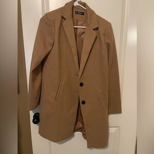 Women’s SHEIN Tan Coat